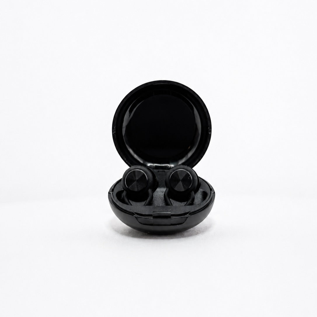 Earplugs VIBE Black | Protectores para Conciertos y Fiestas